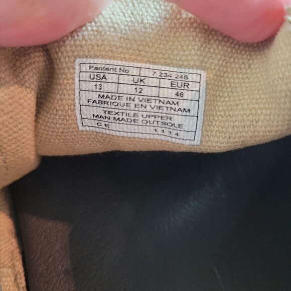 Sanuk Vagabond Slip On Sidewalk Surfers Shoes Men's Size 13 Tan Canvas Casual - Picture 6 of 6